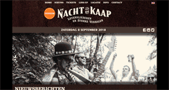 Desktop Screenshot of denachtvandekaap.nl